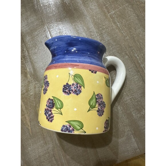Tutti Frutti Bois d'Arc blackberry pitcher Jug Essex Collection In Portugal - Picture 2 of 7